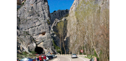 Entrada a “La Yecla”