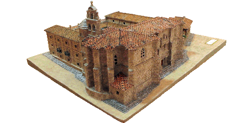 Ábside y espadaña.