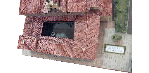 Patio interior y pozo